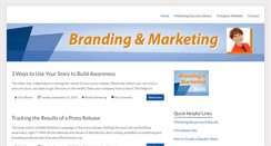 Desktop Screenshot of brandandmarket.com